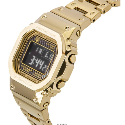 Casio G-Shock Full Metal Digital Smartphone Link Stainless Steel Solar GMW-B5000GD-9 200M Men's Watch