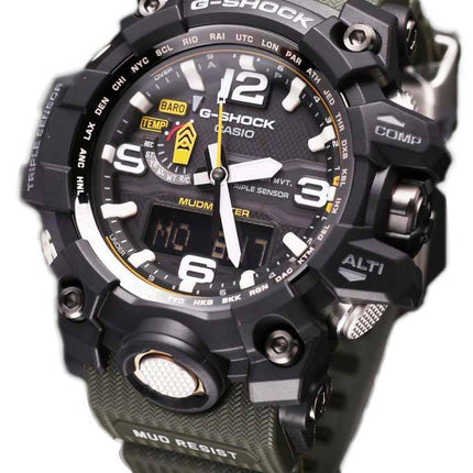 Casio G-Shock Mudmaster Triple Sensor Atomic GWG-1000-1A3 Mens Watch