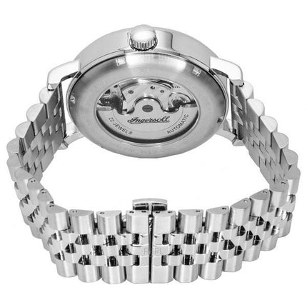 Ingersoll The Charles Stainless Steel Black Skeleton Dial Automatic I05807 Men's Watch