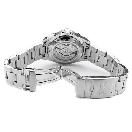 Invicta Pro Diver Stainless Steel Silver Dial Automatic Divers 17041 200M Mens Watch