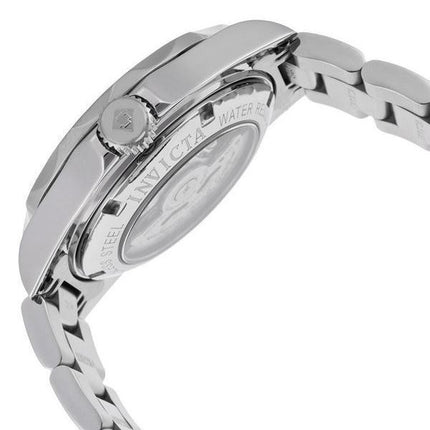 Invicta Pro Diver Stainless Steel Silver Dial Automatic Divers 17041 200M Mens Watch