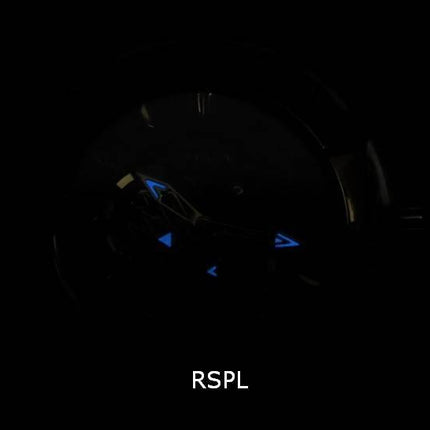 Invicta Bolt Two Tone Stainless Steel Blue Open Heart Dial Automatic 37689 100M Men's Watch