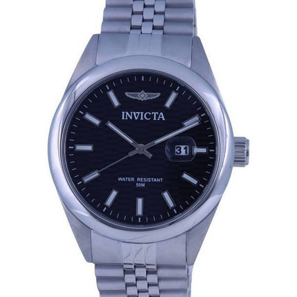 Invicta Aviator Stainless Steel Black Dial Quartz INV38409 Men's Watch