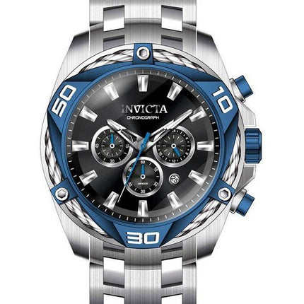 Invicta Bolt Chronograph Black Dial Quartz 38572 100M Men's Watch