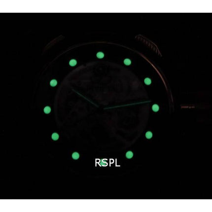 Invicta Pro Diver Semi Skeleton Black Dial Automatic 39422 Mens Watch