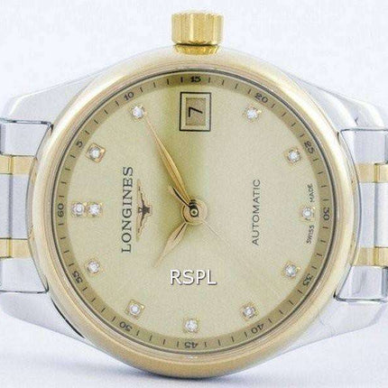 Longines Master Collection Automatic Diamond Accent L2.128.5.37.7 Womens Watch