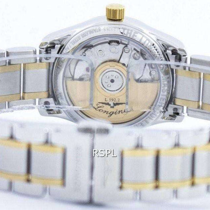 Longines Master Collection Automatic Diamond Accent L2.128.5.37.7 Womens Watch