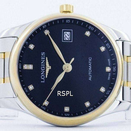 Longines Master Collection Automatic Diamond Accent L2.518.5.57.7 Mens Watch