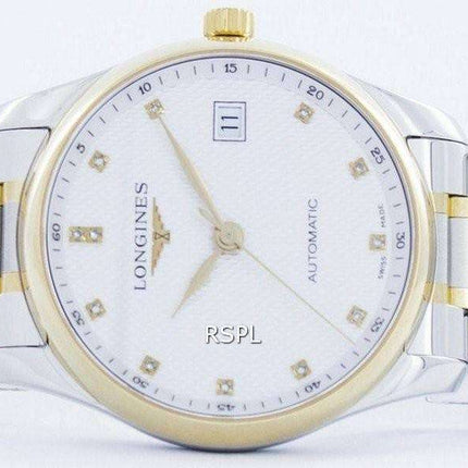 Longines Master Collection Automatic Diamond Accent L2.518.5.77.7 Mens Watch