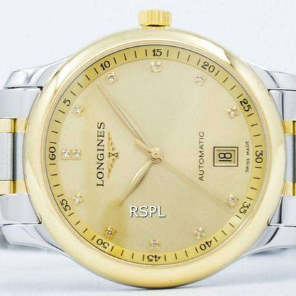Longines Master Collection Automatic Diamond Accent L2.628.5.37.7 Men's Watch