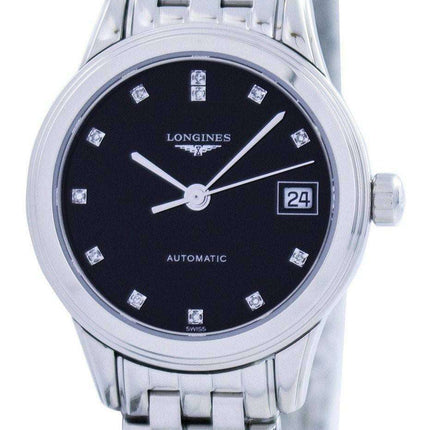 Longines La Grande Classique De Flagship Automatic Power Reserve Diamond Accent L4.274.4.57.6 Womens Watch