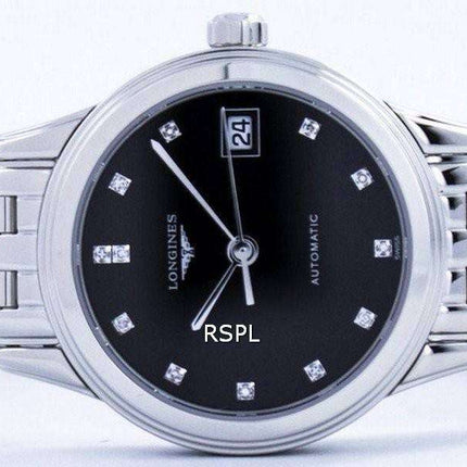 Longines La Grande Classique De Flagship Automatic Power Reserve Diamond Accent L4.274.4.57.6 Womens Watch