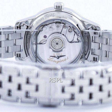 Longines La Grande Classique De Flagship Automatic Power Reserve Diamond Accent L4.274.4.57.6 Womens Watch