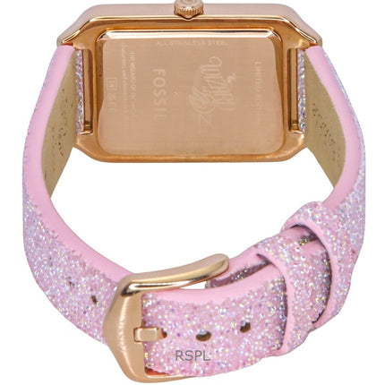 Fossil The Wizard of Oz Limited Edition Fabric Strap Silver Dial Quartz LE1199 Women's Watch