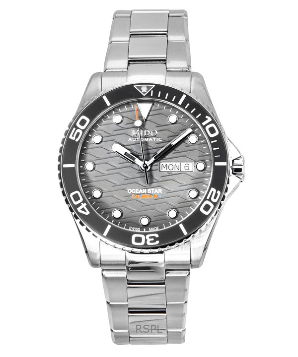 Mido Ocean Star 200C Stainless Steel Grey Dial Automatic Diver's M042.430.11.081.00 200M Men's Watch