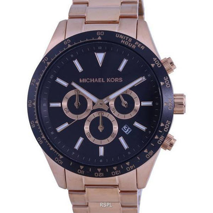 Michael Kors Layton Chronograph Black Dial Quartz MK8824 Mens Watch