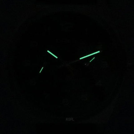 Casio Standard Analog Moon Phase Black Dial Leather Strap Quartz MTP-M300L-1A MTPM300L-1 Men's Watch