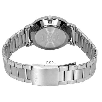 Casio Standard Analog Stainless Steel Green Dial Quartz MTP-VT03D-3B Men's Watch