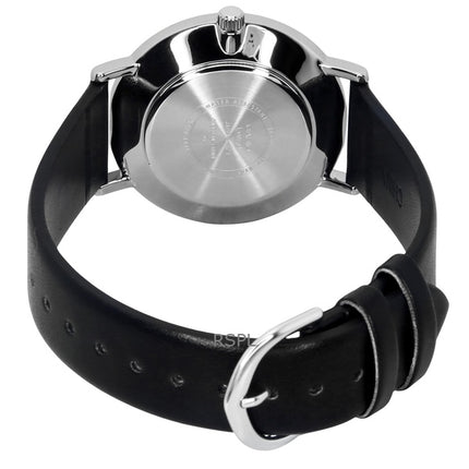 Casio Standard Analog Leather Strap White Dial Quartz MTP-VT04L-7E Men's Watch