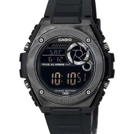 Casio Standard Digital Black Dial Quartz MWD-100HB-1B MWD100HB-1B 100M Men's Watch