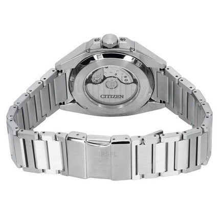 Citizen Series 8 Stainless Steel Black Dial Automatic NB6050-51E 100M Men's Watch