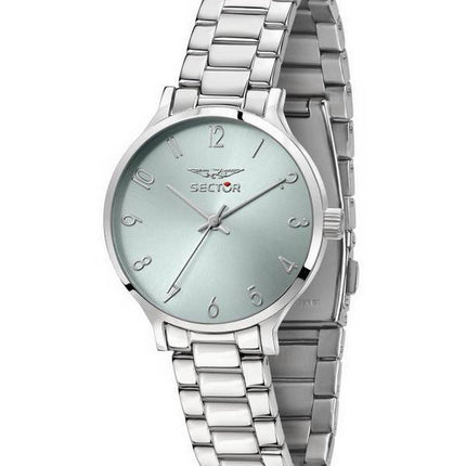 Sector 370 Light Blue Shiny Dial Stainless Steel Quartz R3253522502 Women's Watch