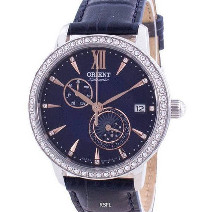 Orient Sun & Moon Phase Diamond Accents Automatic Japan Made RA-AK0006L00C Women's Watch