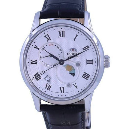 Orient Classic Sun And Moon White Dial Automatic RA-AK0008S10B RA-AK0008S30B Men's Watch
