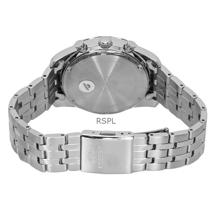 Orient Contemporary Chronograph Stainless Steel Sky Blue Dial Quartz RA-TX0304L Men's Watch