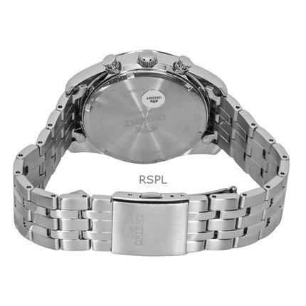 Orient Contemporary Chronograph Stainless Steel White Dial Quartz RA-TX0305S Men's Watch