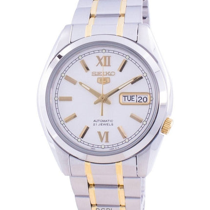Refurbished Seiko 5 White Dial Automatic SNKL57K1 Men's Watch