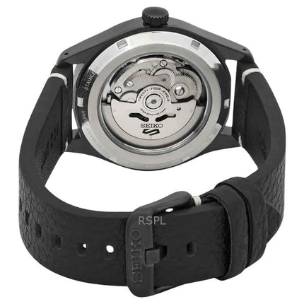 Refurbished Seiko 5 Sports Field Collection Leather Strap Brown Dial Automatic SRPG41K1 100M Men's Watch