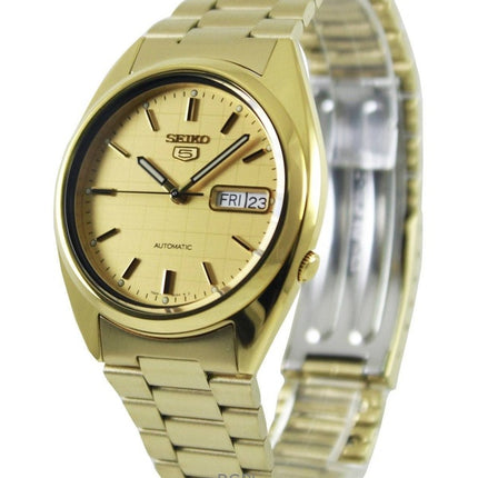 Refurbished Seiko 5 Gold Dial Automatic SNXL72K1 Men's Watch