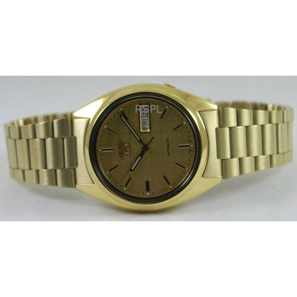 Refurbished Seiko 5 Gold Dial Automatic SNXL72K1 Men's Watch