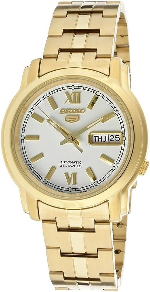 Refurbished Seiko 5 White Dial Automatic 21 Jewels SNKK84K1 Men's Watch