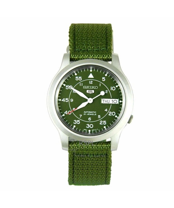 Refurbished Seiko 5 Military Green Dial Automatic SNK805K2 Men's Watch