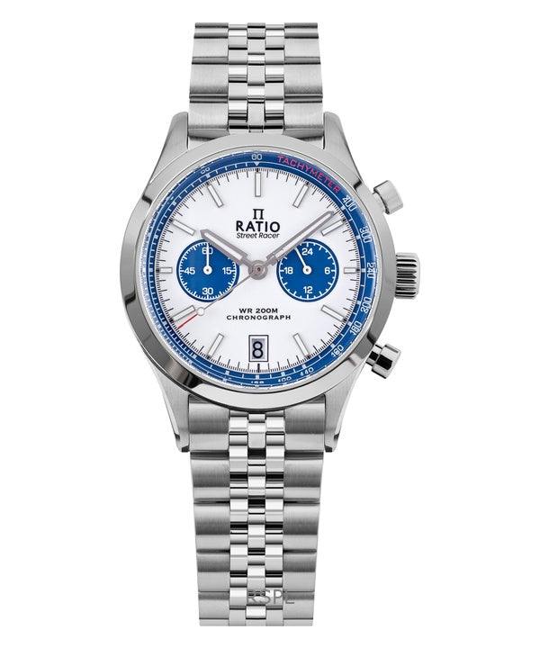 Ratio Street Racer Chronograph RTC024 200M Panda Dial Watch