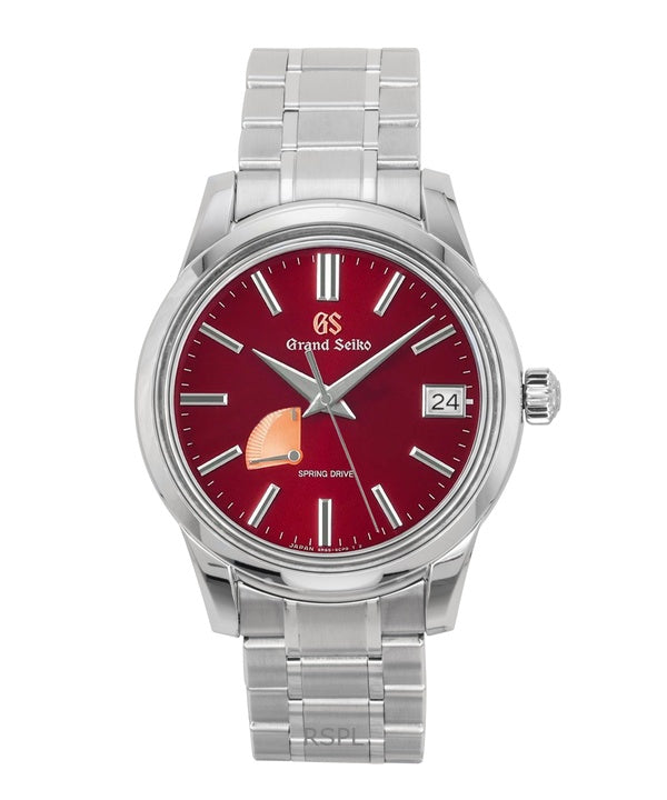 Grand Seiko Elegance Limited Edition 20th Anniversary Stainless Steel Red Dial Automatic SBGA499G 100M Men's Watch