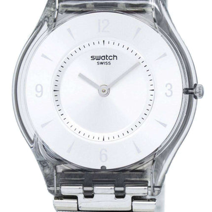 Swatch Skin Metal Knit Quartz SFM118M Women's Watch