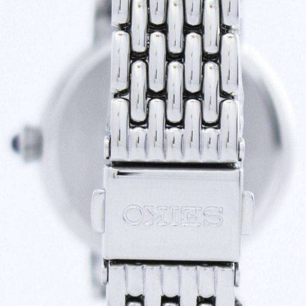 Seiko Quartz Swarovski Crystals SFQ805 SFQ805P1 SFQ805P Women's Watch
