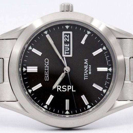 Seiko Titanium SGG599 SGG599P1 SGG599P Mens Watch