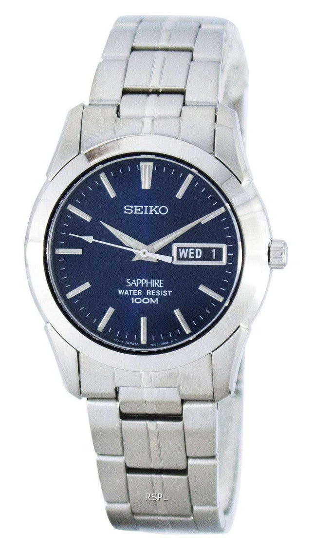 Seiko Sapphire SGG717 SGG717P1 SGG717P Mens Watch