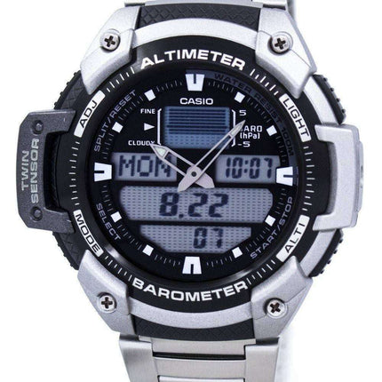 Casio Sports Altimeter Thermometer SGW-400HD-1BVDR SGW-400HD-1 SGW400HD Watch