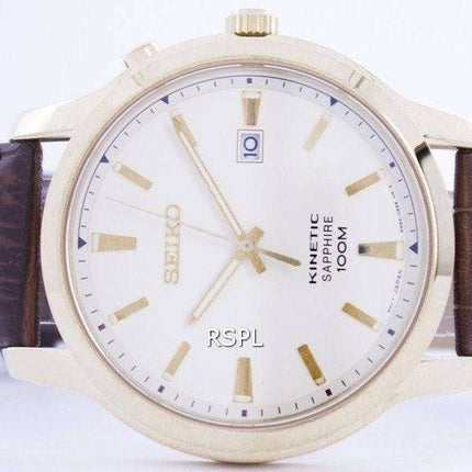 Seiko Kinetic Sapphire SKA744 SKA744P1 SKA744P Men's Watch