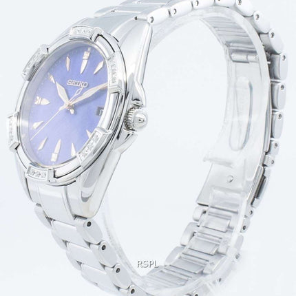 Seiko Classic SKK881P SKK881P1 SKK881 Diamond Accents Quartz Women's Watch