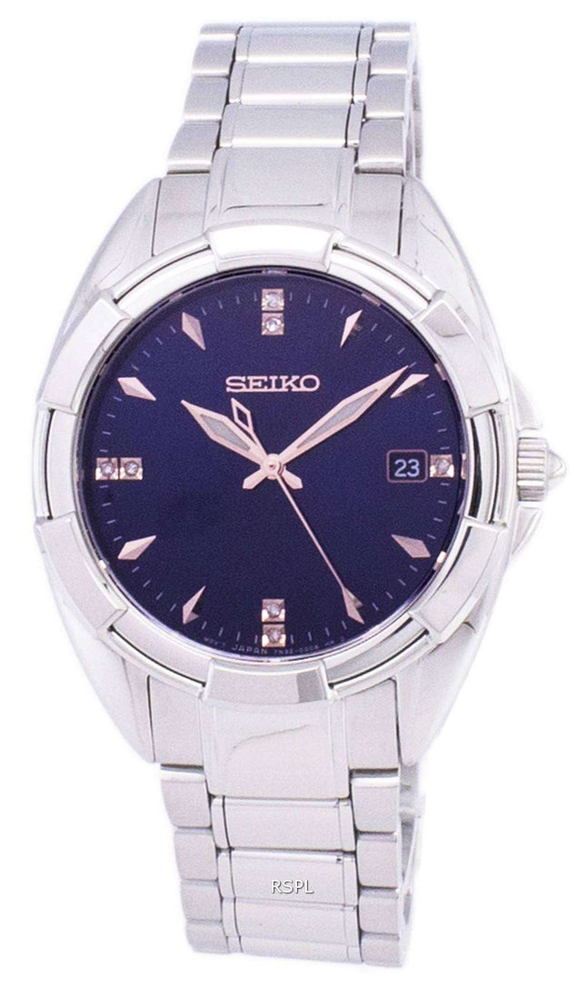 Seiko Quartz Diamond Accents SKK889 SKK889P1 SKK889P Women's Watch