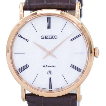 Seiko Premier Quartz SKP398 SKP398P1 SKP398P Men's Watch