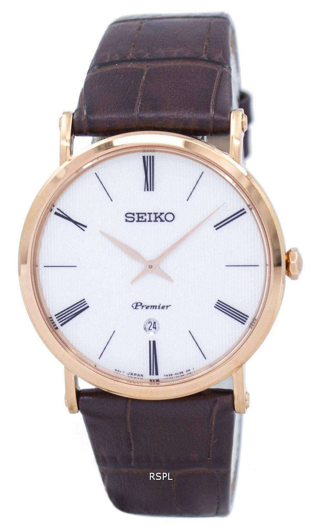 Seiko Premier Quartz SKP398 SKP398P1 SKP398P Men's Watch