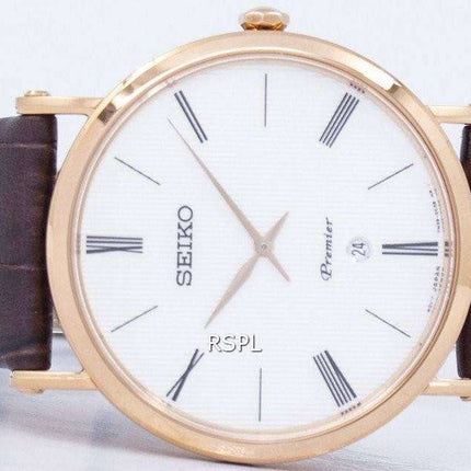 Seiko Premier Quartz SKP398 SKP398P1 SKP398P Men's Watch