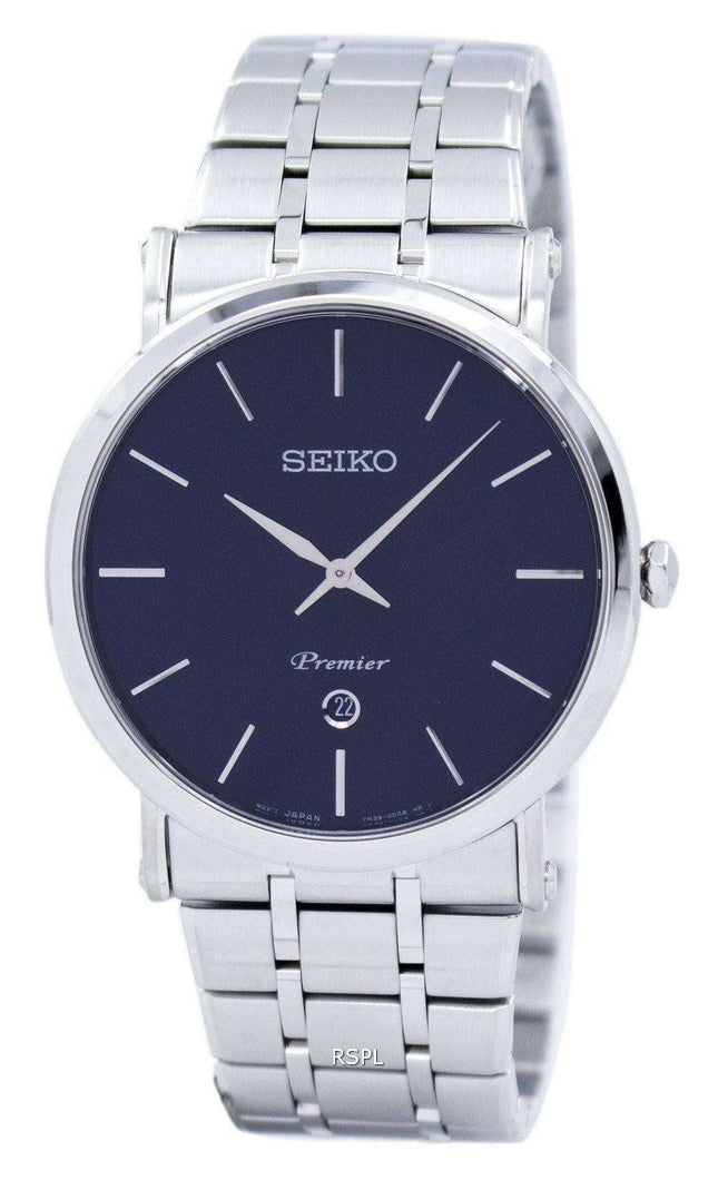 Seiko Premier Quartz Analog SKP399 SKP399P1 SKP399P Men's Watch